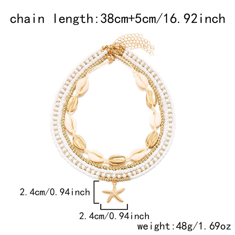 Hawaiian Holiday Beach Shell Necklace — Sun-Kissed Style