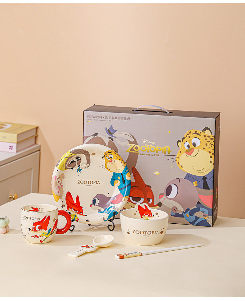 Luxury Zootopia Meal Gift Set — Fun Kids Dining Set