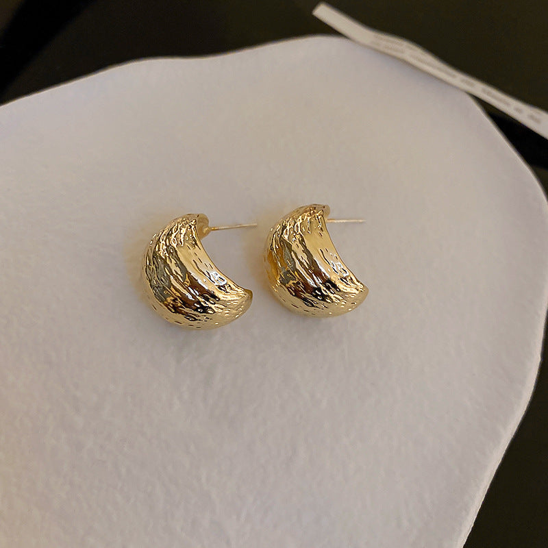 Golden Water Drop Earrings — Graceful & Refined
