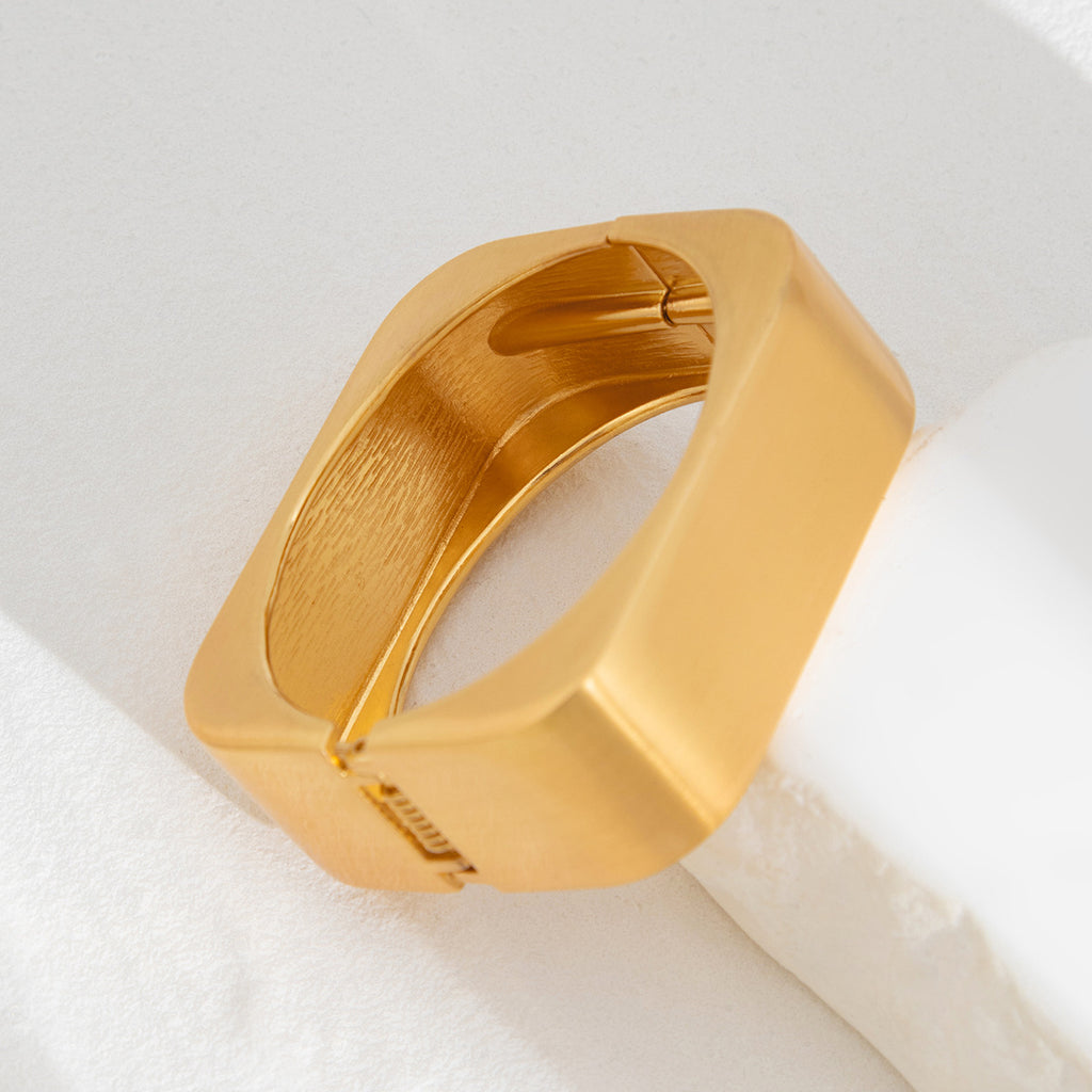 Gold Square Bracelet