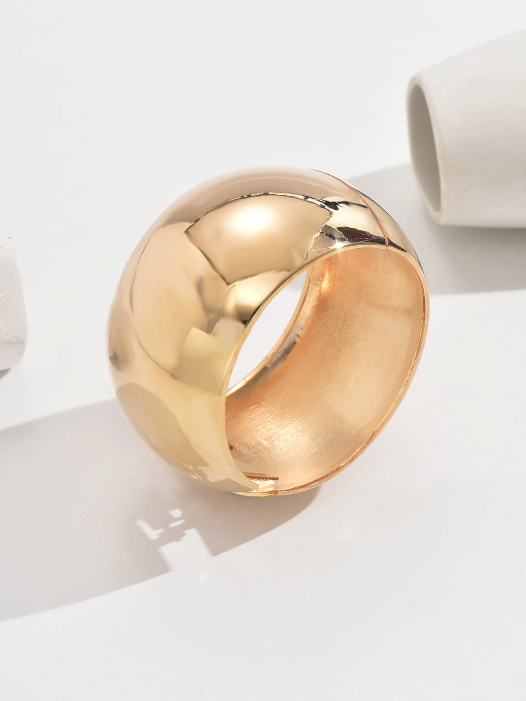 Round Bracelet – Gold — Simple & Classic