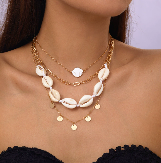 Ocean Shell Necklace — Beach-Inspired Charm