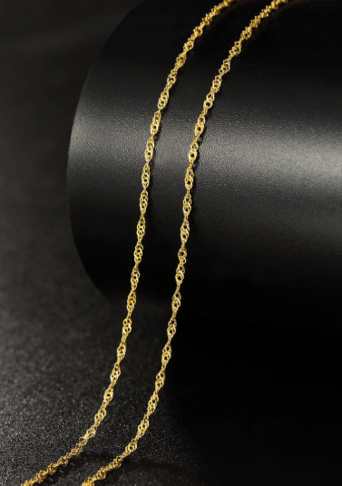 45cm Water Wave Chain — Gentle Movement