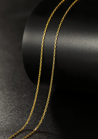 45cm O-Shaped Chain — Effortless Style