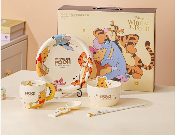 Luxury Winnie the Pooh Meal Gift Set — Cute Kids Gift